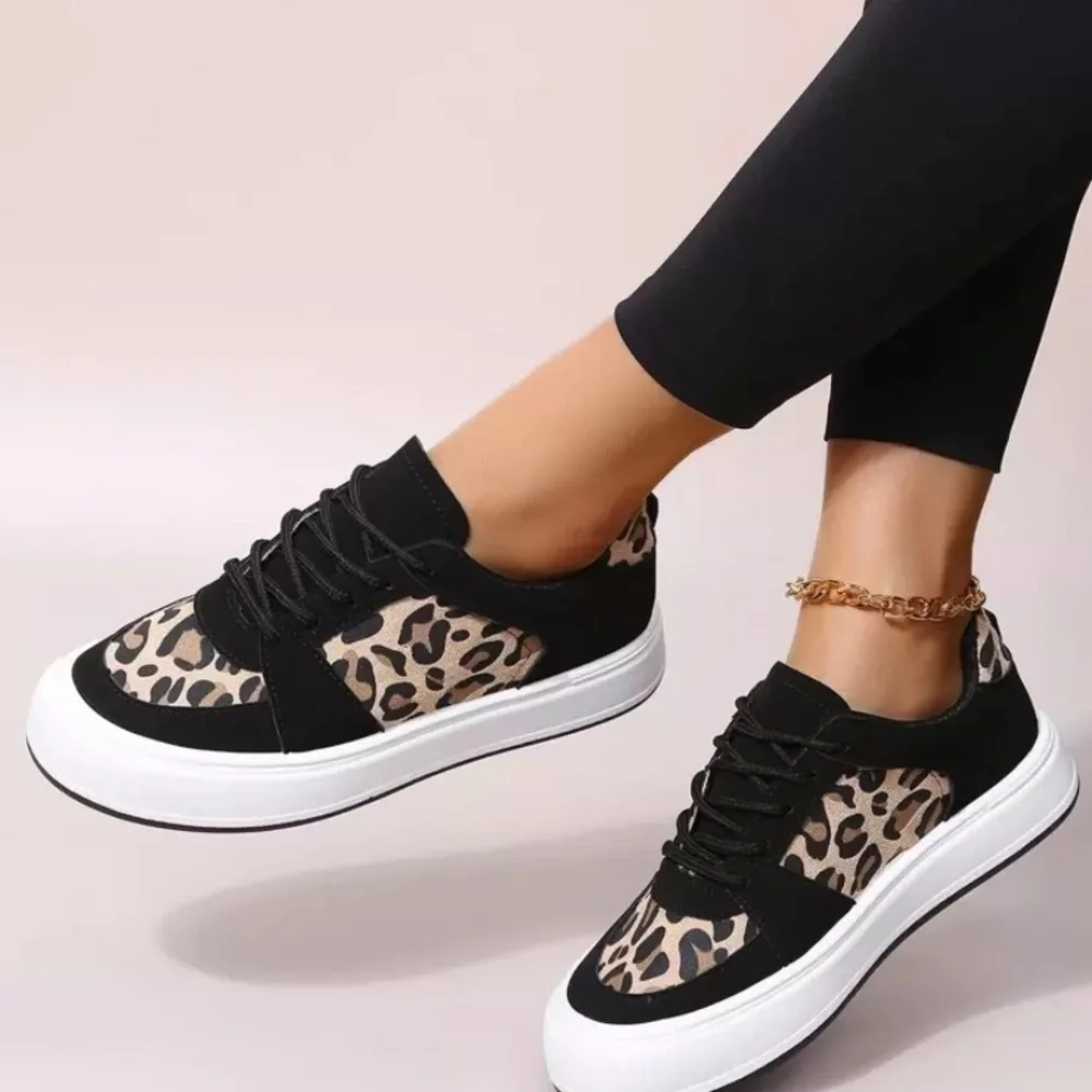 SHEIN Leopard Print Women's Sneakers